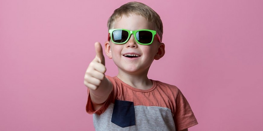 Как выбрать детские солнцезащитные очки