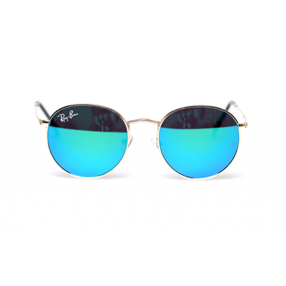 Солнцезащитные очки Ray-ban круглые 6002-green купить в интернет ...