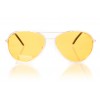 Водительские очки авиатор A02 yellow