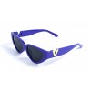 Солнцезащитные очки женские новинки 2024 1282-blue