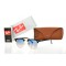 Солнцезащитные очки Ray-ban Clubmaster 3016blue-m. Photo 1