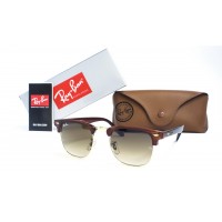 Солнцезащитные очки Ray-ban Clubmaster 3016brown-g фото
