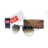 Сонцезахисні окуляри Ray Ban Авіатори 3026D-brown-bl