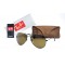 Солнцезащитные очки Ray-ban Aviator 3026D-brown. Photo 1