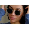 Сонцезахисні окуляри Ray Ban круглі 3447-green-s