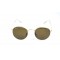 Солнцезащитные очки Ray-ban круглые 3447-brown-g. Photo 3