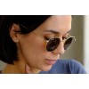 Солнцезащитные очки Ray-ban круглые 3447-brown-g