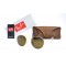 Солнцезащитные очки Ray-ban круглые 3447-brown-g. Photo 1